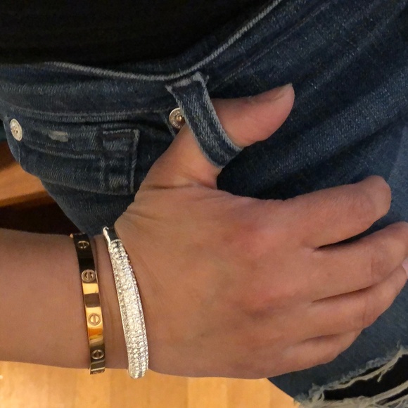 Rhinestone Sparkly Bracelet - Picture 3 of 6